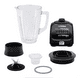 thumbnail image 2 of Licuadora Xl 2.2 L Vaso Vidrio 10 Vel 6 Cuchilla Negro, 2 of 5