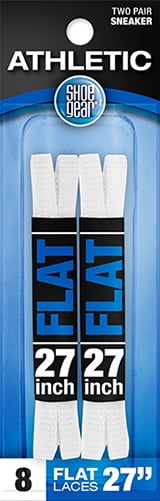 Shoe Gear Athletic Flat Laces, 27 in