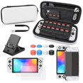 thumbnail image 1 of Switch OLED Estuche rígido de almacenamiento con cremallera para interruptores y accesorios, 1 of 5