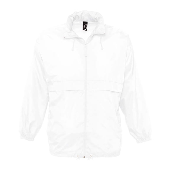SOLS Surf Windbreaker Lightweight Water Resistant Anorak Jacket
