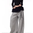 thumbnail image 6 of Vjnyvs Women Lace Mini Skirt Balletcore Short Flowy Layered Ruffle Skirts Y2k Elastic High Waist Butt Curtain for Women, 6 of 7