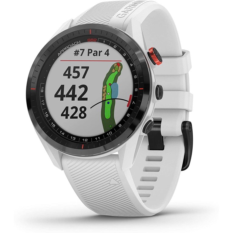 Garmin Approach S62 GPS Golf Watch (Black Band) With Accessories - Walmart.com
