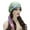 Tie Dye Green, variant on Chemo Headwear for Women Head Scarf Lightweight Turban Headwraps Beanie Skull Cover Cap, Solid Burgundy