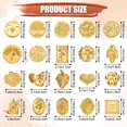 thumbnail image 2 of Kit de sellos Wax Seal Draupnir, 21 unidades con mango de madera, 20 patrones, 2 of 7
