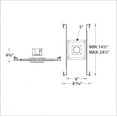 thumbnail image 3 of WAC Lighting Pop-in 4" Square New Construction Recessed Kit in White (Set of 6), 3 of 6