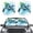 Turtle, variant on Binienty Sunflower Automotive Windshield Sunshades Foldable Windshield Sunshade Car Front Sunshade Blocks Sun Visor Easy Installation Sun Shade for UV Protection