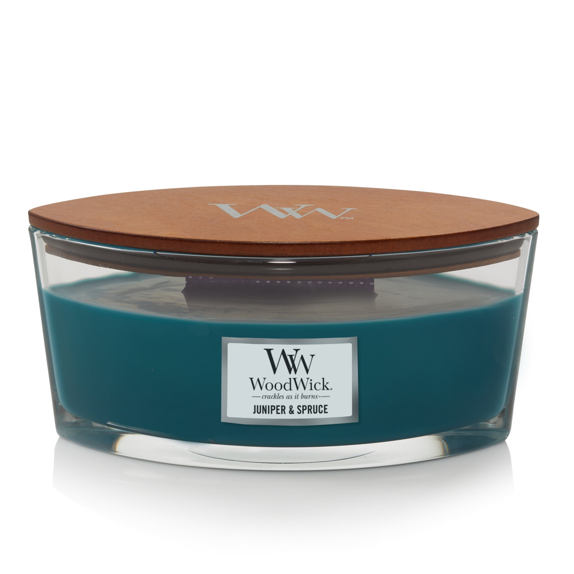 WoodWick Juniper & Spruce Ellipse Candle