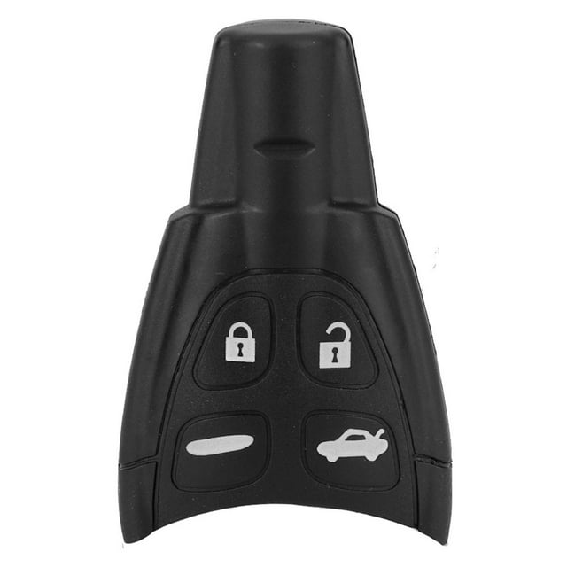 Carcasa de llave de coche de 4 botones, accesorios de repuesto para Saab 93 95