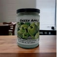thumbnail image 5 of Green Apple Vegan Coconut Soy 12 oz/ 355 ml Candle Hand-poured, Eco-friendly, Clean Burning, Fruity Wood Wick, 5 of 5
