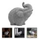 thumbnail image 4 of Escultura de elefante de arenisca tallada a mano, figura decorativa de animal, decoración artística para el hogar, adorno de elefante para jardín, 4 of 7