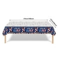 thumbnail image 3 of LSLJS Table Cloth & Independence Day - Tablecloth & Waterproof - Table Cloth Rectangle Table Disposable for Seating Gatherings Occasions 108x54", 3 of 4