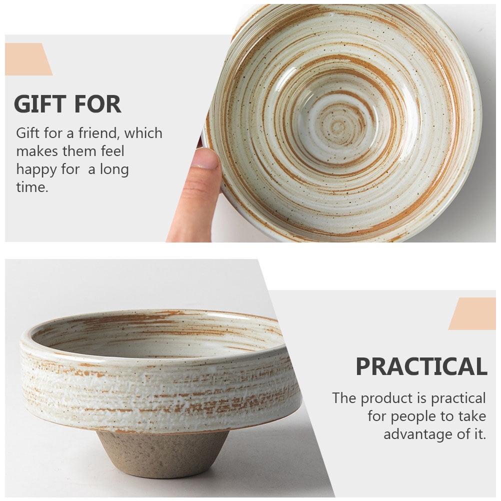 LULULION Ceramic Flower Arranger Utensil Stylish Floral Arrangement Holder for People Use 1Pc
