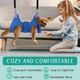thumbnail image 6 of ZALALOVA Dog Grooming Hammock, Small Dogs Hanging Harness Holder Hanger for Nail Clipping,Nail Trimming Hammock,Dog Sling Restraint for Claw Care, 6 of 7