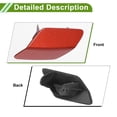 thumbnail image 5 of No.51118067969 Front Left Side Bumper Headlight Washer Nozzle Cover Cap for BMW 320i 2013-2018 Red Bumper Trim Nozzle Cover 1 Pc, 5 of 7