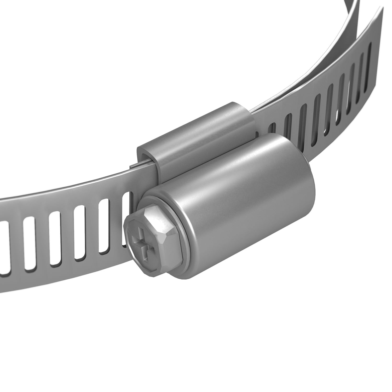 (10 pack) Imperial 4-inch Metal Worm Gear Clamp