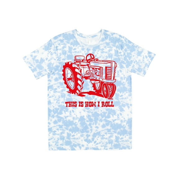 Inktastic This is How I Roll Tractor Red T-Shirt