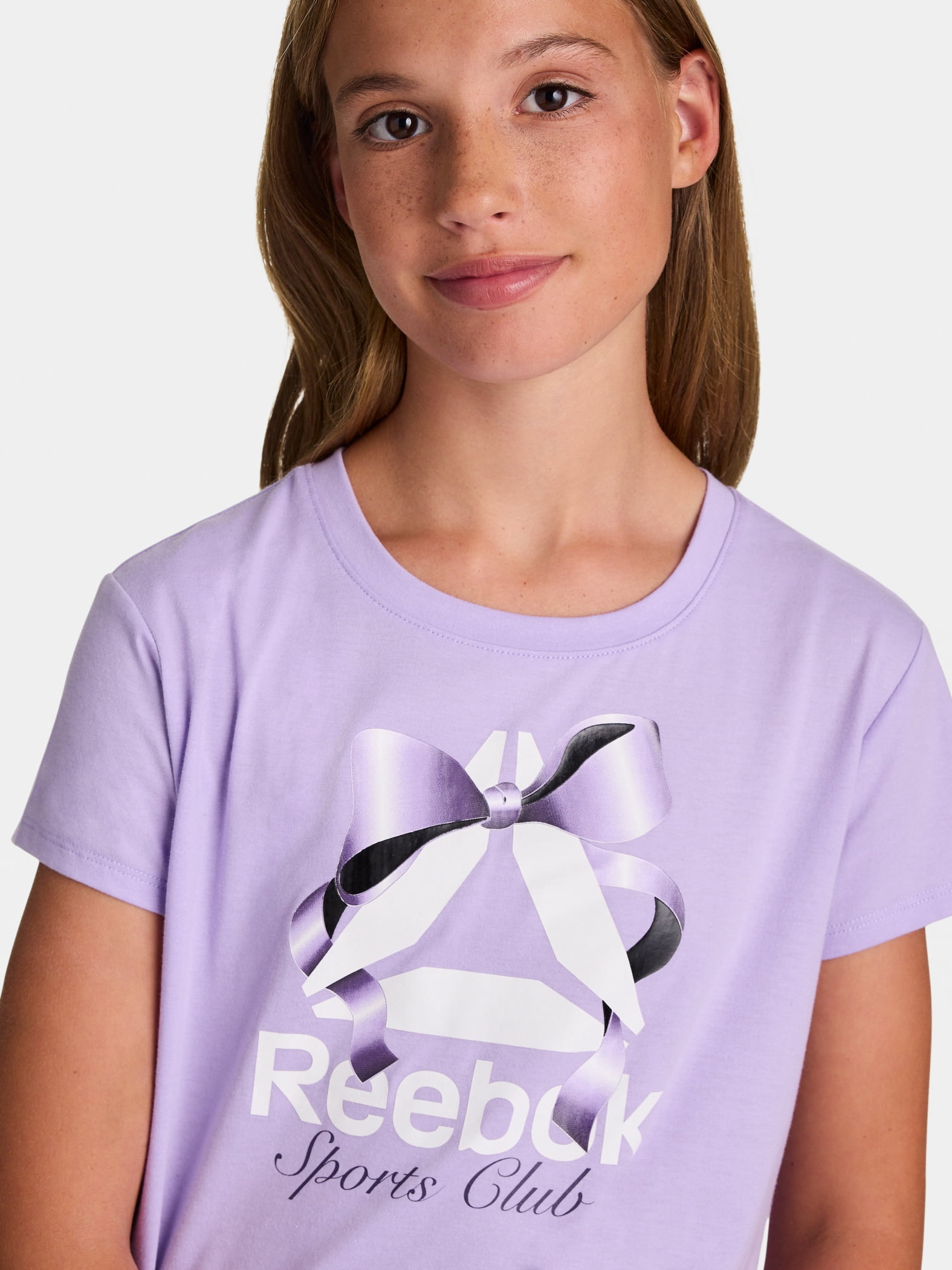 Reebok Girl's Sport Chic Graphic T-Shirt, Sizes 4-18