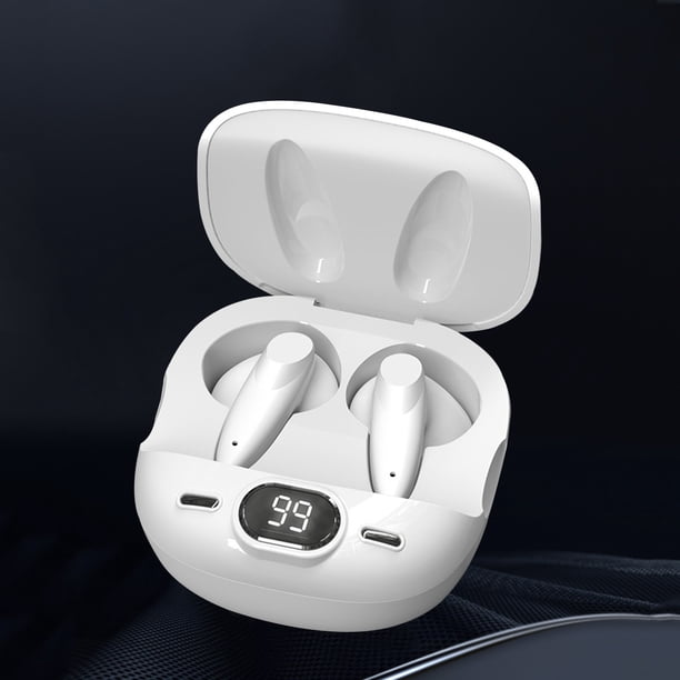 Auriculares Inalámbricos Bluetooth 5.2 Xihbxyly de Coche Pantalla Digital Led