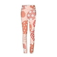 thumbnail image 4 of Amzcrzy Womens Easter Day Leggings Bunny Eggs Graphic Tights Stretchy Leggings Skinny Pant for Yoga Running Pants S-2XL, 4 of 4