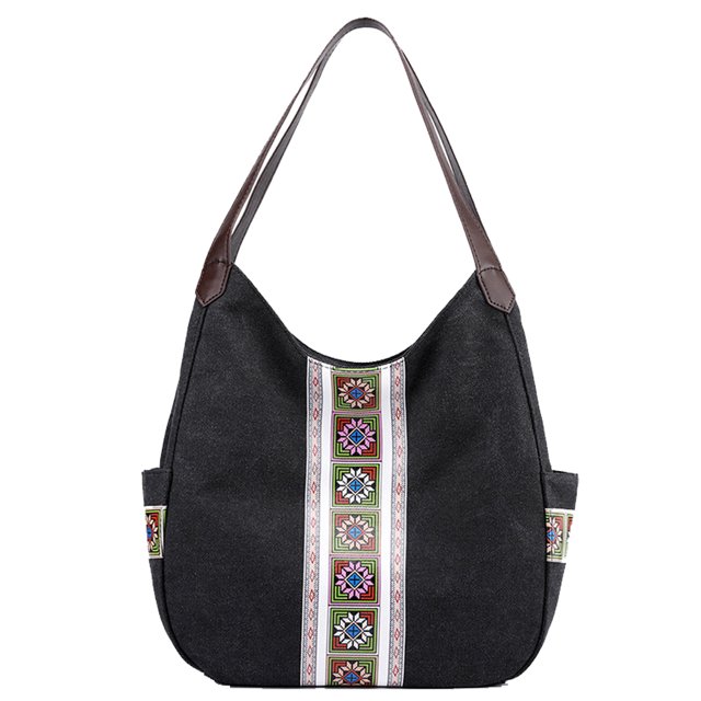 Bolso de lona vintage, bolso de mujer multicapa de gran capacidad MFZFUKR CPB-US-PSF1087-2