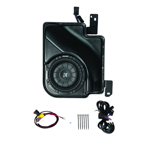 KICKER Amp & Sub 14Up Chevy Silverado/Sierra Double Cab 1500 & 15Up