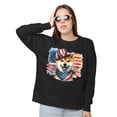 thumbnail image 2 of Patriotic Shiba Inu Celebrates 4th of July Sweatshirt Unisex Merch Shibas Dog Lovers Gifts Idea - 02009, 2 of 6