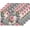 Pink/White/Grey, variant on 12"x18" Fairy Butterfly Pink Pale White Yellow Placemats Set of 4 Washable Thick Place Mats Kitchen Table Mats Decorative Linen Fabric Table Mat for Dining Table Kitchen Home Decor