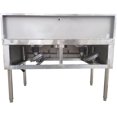 thumbnail image 6 of PreAsion Commercial Double-head High Fire Stove With Baffle and Water Basin Wok Range Burner Stainless Steel 12.2" 110V, 6 of 14