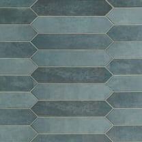 MSI Renzo Denim Picket 2.5 In. X 13 In. Glossy Ceramic Wall Tile (12.214 Sq. Ft./Case)
