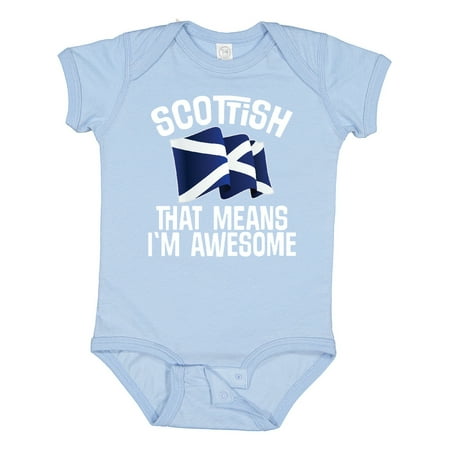 

Inktastic Scottish Pride Scotland Flag Gift Baby Boy or Baby Girl Bodysuit