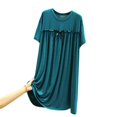 thumbnail image 4 of Birdeem Robe de Maternité d'Été Sans Manches Fendue pour Femme Enceinte, 4 of 9