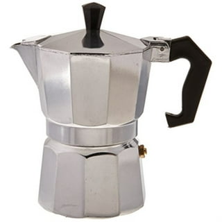 Senhu Moka Pot 3 Espresso Cup - 5.5oz Stovetop Espresso Maker Cuban Coffee Maker Italian Espresso Greca Coffee Maker