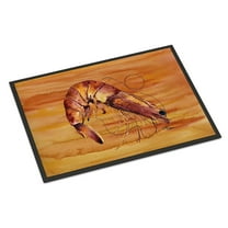 Carolines Treasures 8140-MAT Shrimp Doormat 18x27 27"L x 18"W multicolor