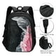 thumbnail image 3 of Fotbe Pink White Ocean Waves Mochila con Estampado y Puerto USB para Hombre y Mujer, Mochila Antirrobo, Mochila de Viaje, Mochila Escolar, Mochila Universitaria, 3 of 7