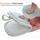 thumbnail image 3 of 4 Pack Washable Dishwashing Sponges, Reusable Dishwashing Sponges, Microfiber Scrubbing Sponges, 3 of 4