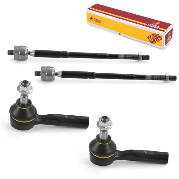 Metrix Premium Chassis Parts - 4 PC Inner & Outer Tie Rod End Kit Fits 08-09 Chevrolet Equinox, 2008-2009 Pontiac Torrent, 2002-2009 Saturn Vue, Replacement EV80443, ES800030