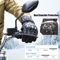 thumbnail image 4 of batería recargable de iones de litio para hombres y mujeres, guantes calefactables para ciclismo, senderismo, motocicleta, esquí, montañismo, duración de la batería de hasta 2,5-7 horas, 4 of 5