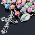 thumbnail image 4 of Colorful Bead Rosary for Women Teens: Confirmation Gifts Catholic Y-Necklace by Soul Statement (Colorful Rosary), 4 of 7