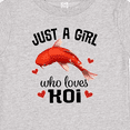 thumbnail image 4 of Inktastic Just a Girl Who Loves Koi Fish Girls Baby T-Shirt, 4 of 5