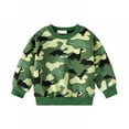 thumbnail image 5 of XBASW 1-7Y Boys Sweatshirt for Toddler Kids Camouflage Pullover Tops Baby Boys Spring Fall Long Sleeve Sweater, 5 of 5