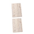 thumbnail image 1 of 2 piezas de accesorios para fotos de estudio, adornos de piedra natural, bandeja para guardar joyas, decoración rectángulo beige, 1 of 9