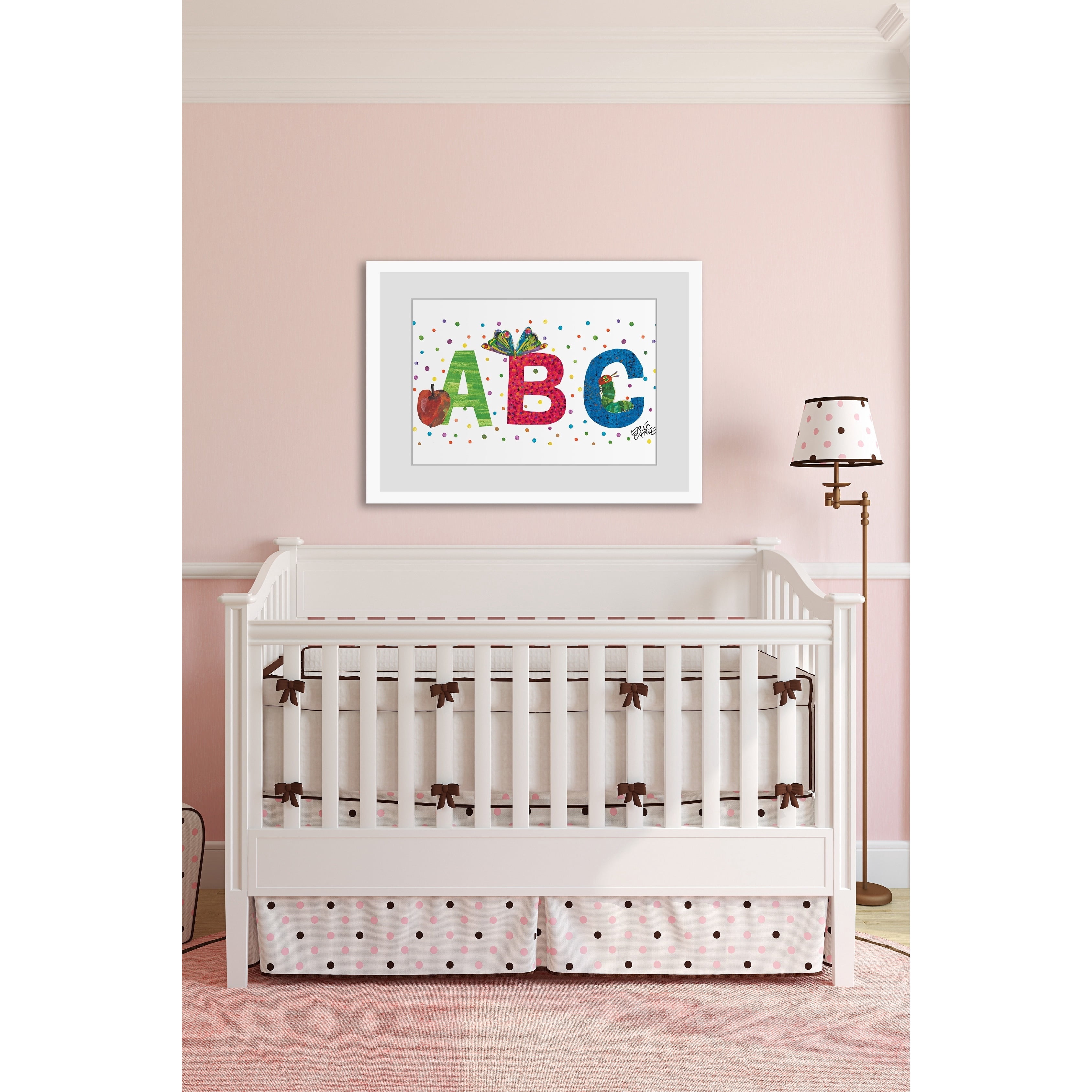 Eric Carle ABC Letters Framed Art Print
