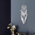 thumbnail image 4 of Farfi Wall Mount Hanging Long Tassel Feather Dreamcatcher for Bedroom (Flesh Pink), 4 of 13