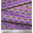 thumbnail image 3 of Soimoi Polyester Crepe Fabric Aztec Southwestern Print Fabric by The Yard 52 Inch Wide, 3 of 3