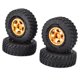 thumbnail image 2 of 4 Uds. Para neumáticos Scx24, accesorios duraderos, prácticos y estables reemplazables para coche RC para AXI00001 para AXI00002 para modelo a escala 1/24, 2 of 8