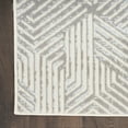 thumbnail image 4 of Nourison Grafix Geometric Grey 5'3" x 7'3" Area Rug (5x7), 4 of 8