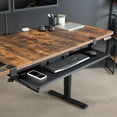 thumbnail image 2 of Keyboard and Mouse Under Desk Slider Tray VIVO MOUNT-KB15EB, 2 of 9