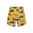 thumbnail image 4 of WIBACKER 3-8Y Toddler and Little Boys 2-Piece Dinosaur Pajamas Set 100% Cotton Short Sleepwear Kids Summer Pjs, 4 of 10
