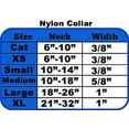 thumbnail image 2 of Pet Dog  Cat Nylon Collar or Leash, "Unicorn", 2 of 2