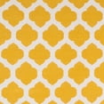 thumbnail image 6 of SAFAVIEH Montauk Proinsias Geometric Cotton Area Rug, Yellow/Ivory, 8' x 10', 6 of 6